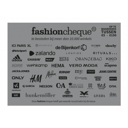 fashioncheque zilver
