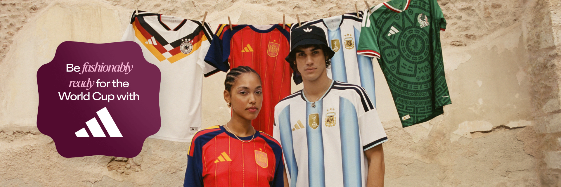 Adidas WK-shirts: kijk fashionable naar het WK